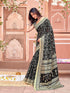 Vasthrlay Womens Printed Unstitched Dusty Pink Saree