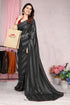 Vasthrlay Fashion Georgette Embellished Black Ethnic Wear