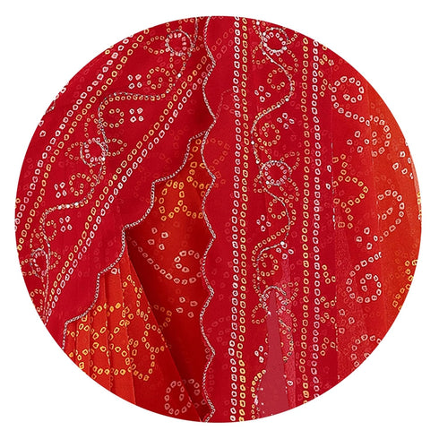 Vasthrlay Sourbh Georgette Plastic Turquoise Ethnic Wear