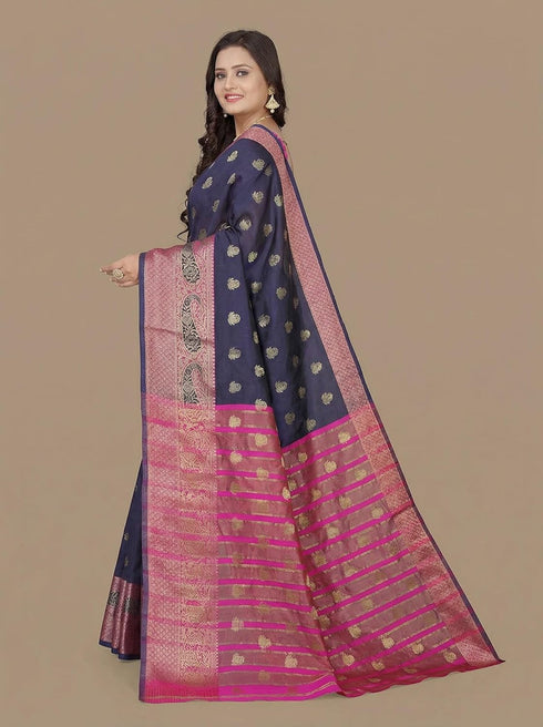 Vasthrlay Kanjeevaram Freesize Ethnic Wear