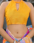 Vasthrlay Womens Printed Unstitched Off White Saree