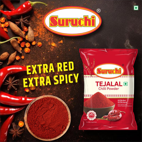 Suruchi Daily Spice Combo Pack Tejalal Red Chilli Powder