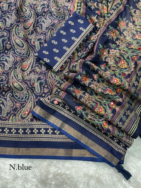 Vasthrlay Paisley Pattern Traditional Fastival