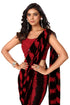 Vasthrlay Fashion Georgette Stripes Printed Ethnic Wear