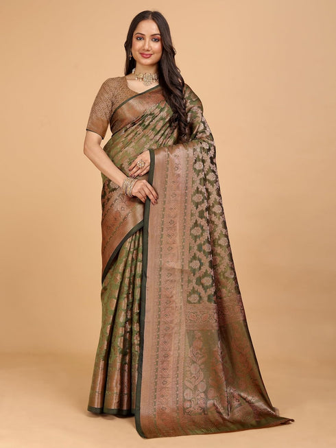 Vasthrlay Organza Ethnic Wear