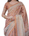 Vasthrlay Handloom Turquoise Paisley Saree
