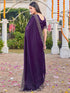 Vasthrlay Georgette Scalloped Rani Saree