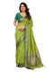 VasthrlayJacquard Boardered Unstitched Mustard Free Ethnic Wear