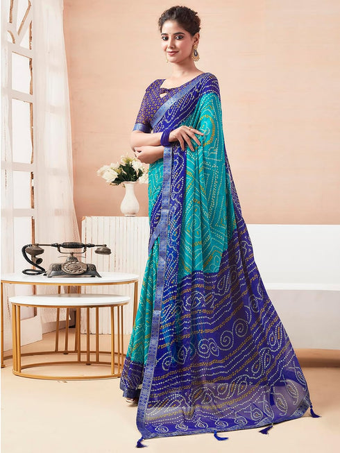 Vasthrlay Bandhani Unstitched 3728s2630n Deep Magenta1