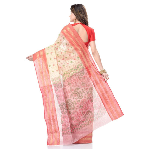 Vasthrlay Bengal Cotton `s Jamdani Handloom