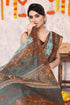 Vasthrlay Fashion Polyester Printed White Ethnic Wear
