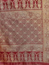 Vasthrlay Banarasi Weaving Pista Saree