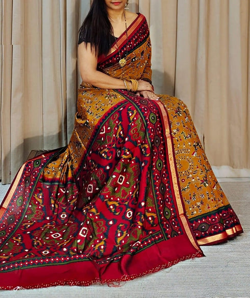 Vasthrlay Printed Multicolor Traditional Designer