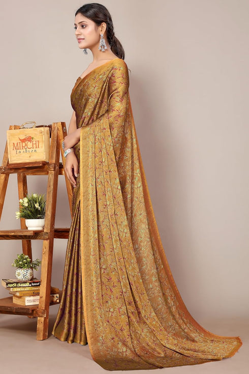 Vasthrlay Fashion Chiffon Printed Ethnic Wear