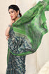 Vasthrlay Fashion Georgette Kalmkari Mehandi Ethnic Wear