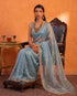 Vasthrlay Organza Embroidery Saree