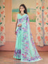 Vasthrlay Georgette Printed Unstitched Saree