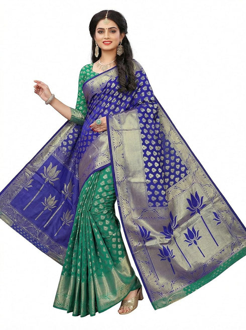 Vasthrlay Banarasi Unstiched Ethnic Wear
