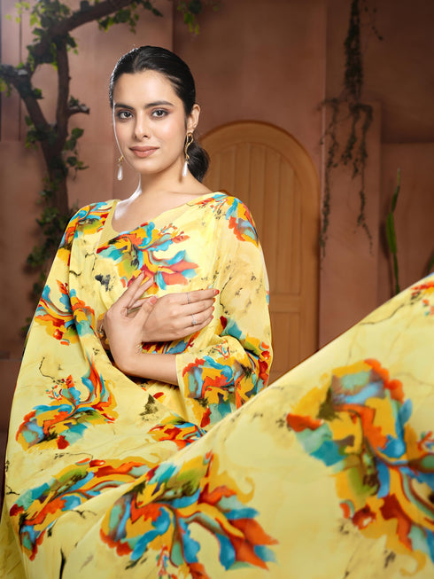 Vasthrlay Georgette Saree