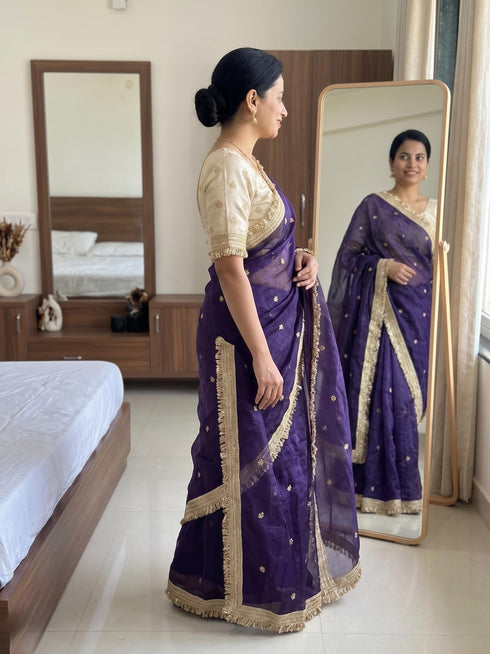 Vasthrlay Georgette Embroidery Saree