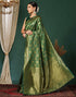 Vasthrlay Maroon Traditional Unstitched Saree