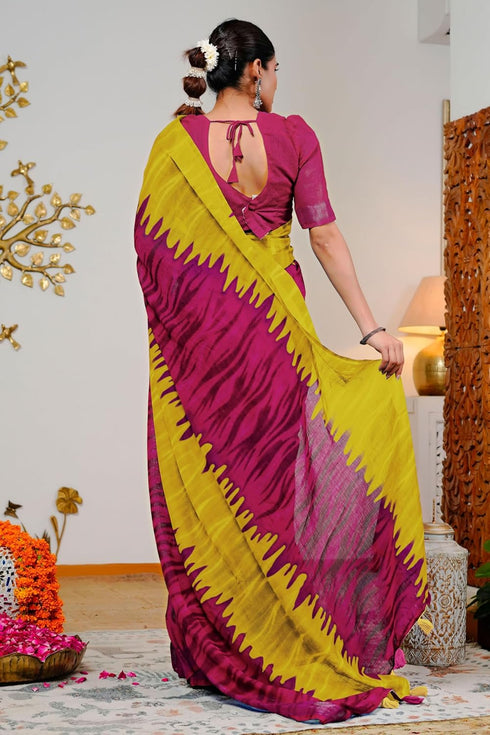 Vasthrlay Fashion Cotton Printed Dusty Ethnic Wear