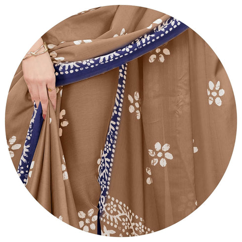 Vasthrlay Fashion Chiffon Printed Parrot Ethnic Wear