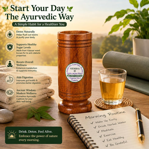 Divarth Premium Vijaysar Wood Glass 100ML