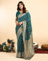 Vasthrlay Kanjivaram Banarasi Wedding Light Green Saree