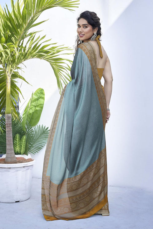 Vasthrlay Fashion Chiffon Printed Ethnic Wear