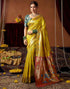 Vasthrlay Womens Paithani Unstitched Pink Saree