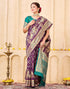 Vasthrlay Womens Weaving Unstitched Light Green Saree