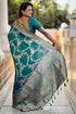 Vasthrlay Kanjivaram Blouse Purple Ethnic Wear