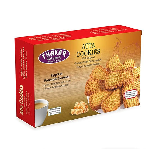 Thakar Desi Atta Gur Cookies Biscuits