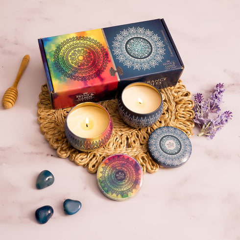 Bryan & Candy Neroli & Honeycomb Lavender & Chamomile Candle 100 GM Pack of 2
