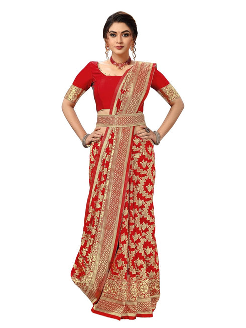 Vasthrlay Tassel Banarasi Blouse Ethnic Wear