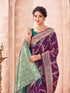 Vasthrlay Weaving Banarasi Dark Saree