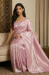 Vasthrlay Lavender Jacquard Saree