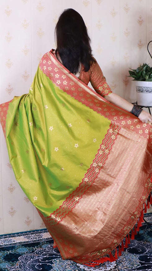 Vasthrlay Kanjivaram Unstitched Blouse Ethnic Wear