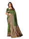 Vasthrlay Pink Kanjivaram Unstitched Saree
