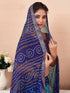 Vasthrlay Bandhani Unstitched 3728s2630n Deep Magenta1