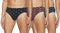Dixcy Scott Men's Cotton Printed Regulart Fit Solid Brief