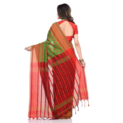 Vasthrlay Bengal Cotton Traditional Bengamuri Handloom