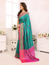 VasthrlayKanjivaram Banarasi Unstitched Rani Free Ethnic Wear