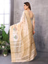 VasthrlayBoarder Embroidered Unstitched Gold Free Ethnic Wear