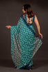 Vasthrlay Fashion Georgette Dark Multicolor Ethnic Wear