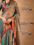 Vasthrlay Handloom Unstitched Green Ethnic Wear