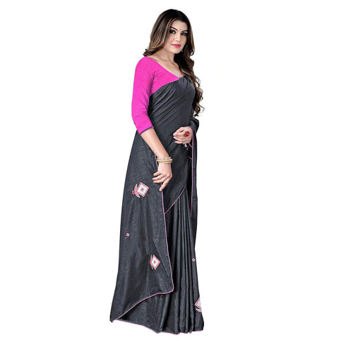 VasthrlayEmbroidered Unstitched Blouse Ethnic Wear