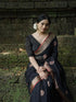 Vasthrlay Banarasi Traditional Unstitched Saree