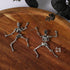 2pcs Halloween Skull Earrings Earrings